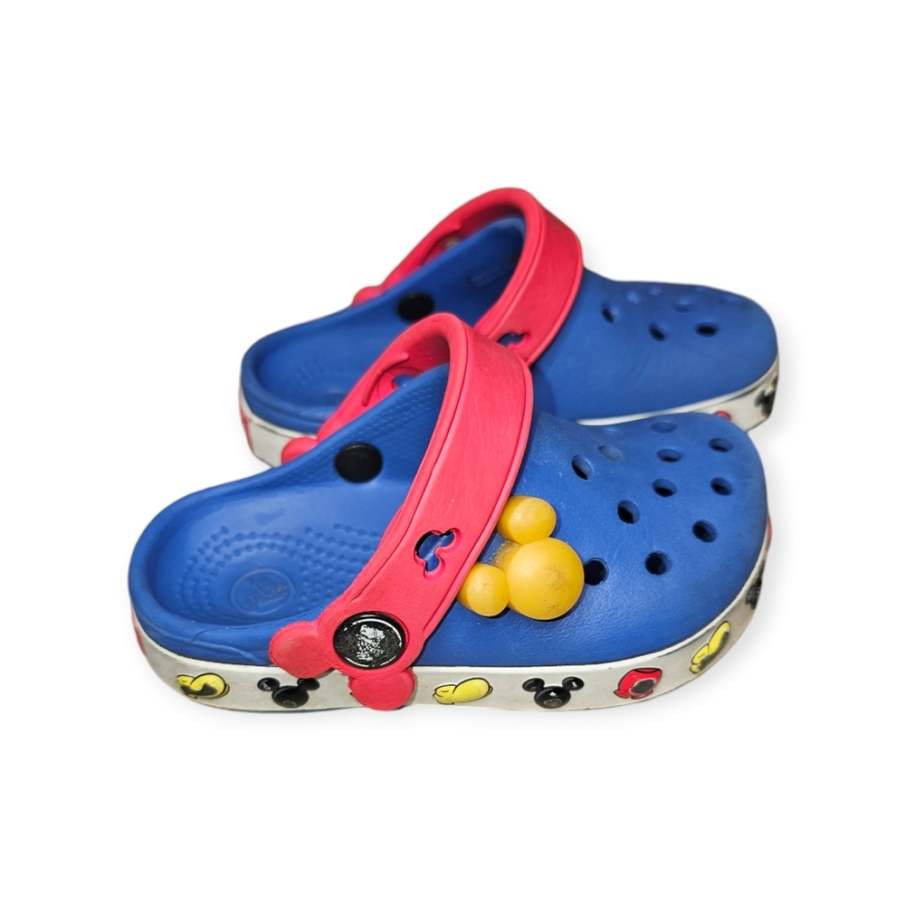 Disney Mickey Unisex Crocs Size 6 C 7